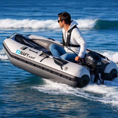 Tender EZ Raft dall'alto